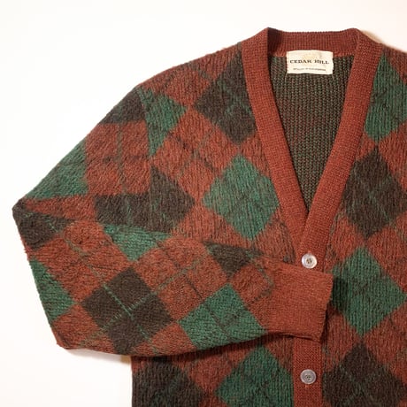 1960's CEDAR HILL Mohair Cardigan