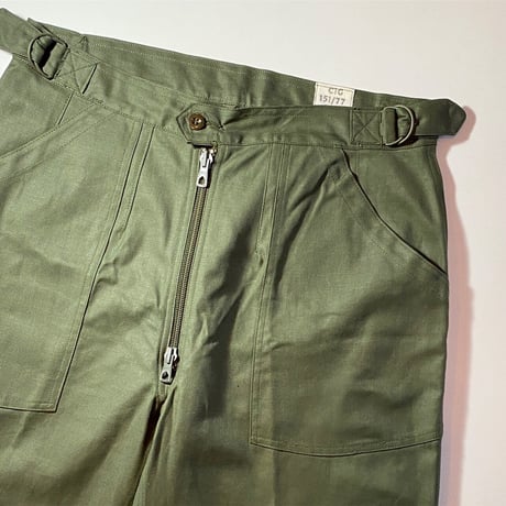 1960's〜 French Army Tankers Trousers Deadstobk
