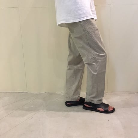 1960's Unknown Seersucker Tapered Pants