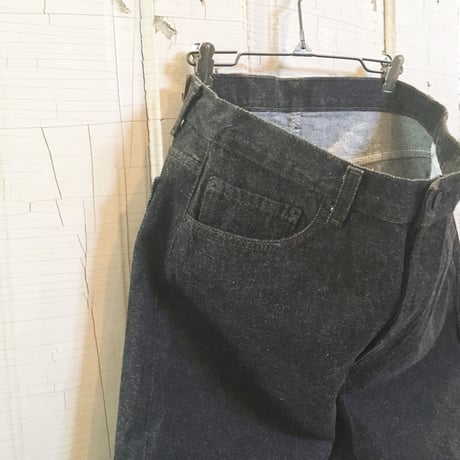 1980〜90's Levi's 501 Black Denim Pants