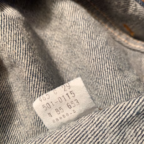 1980's Levi's 501 Denim Pants Deadstock