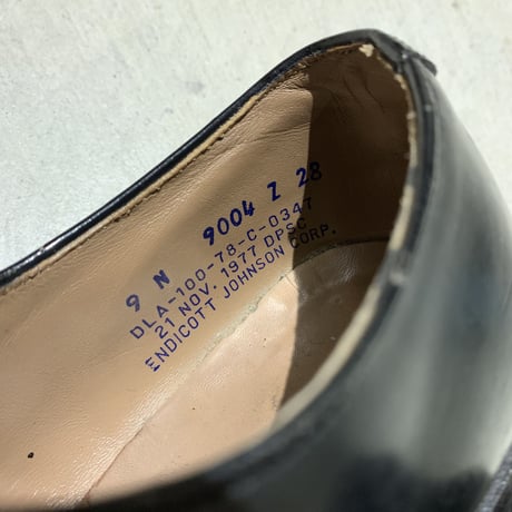 1970's US.NAVY Service Shoes