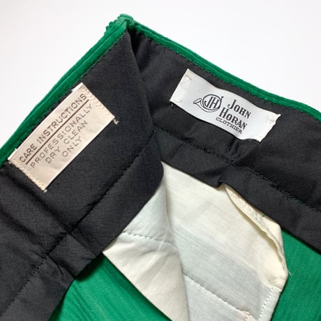 1960's〜 JOHN HORAN Corduroy Embroidery Trousers Deadstock