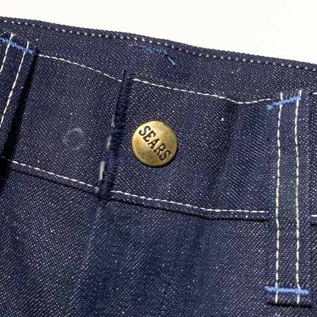 1960's Sears Denim Painter Pants Deadstock