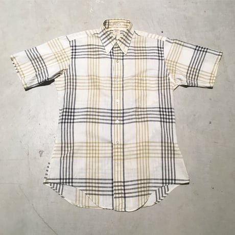 1960's Enro Cotton&Linen S/S Shirt