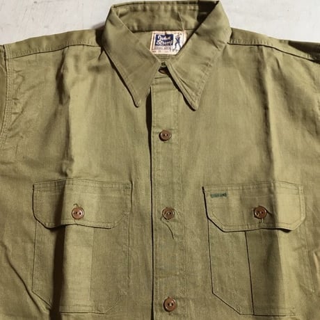 1940's〜 John strong L/S Shirt Deadstock