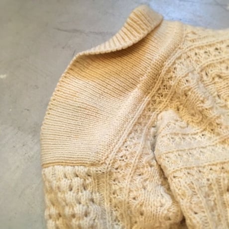 1970's Quill knit Fisherman Sweater