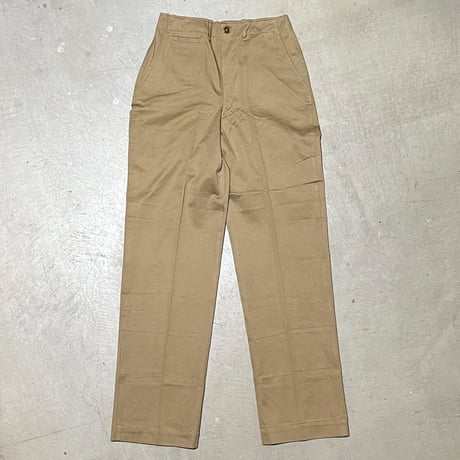 1940's US.ARMY M-43 Chino Trousers Deadstock