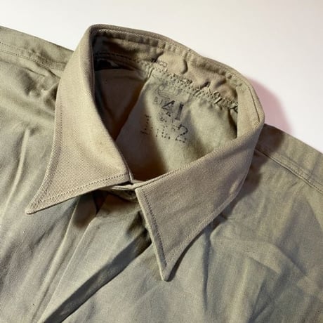 1940's Swedish Military M-39 Pullover L/S Shirt Deadstock