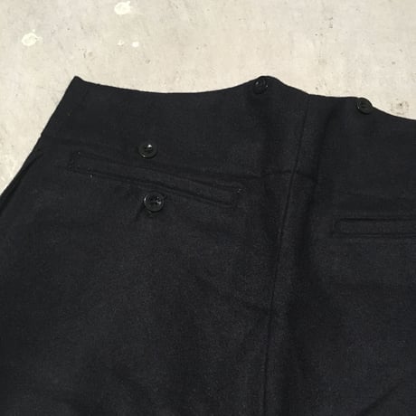 1940's Royal Navy Wool Trousers Deadstock