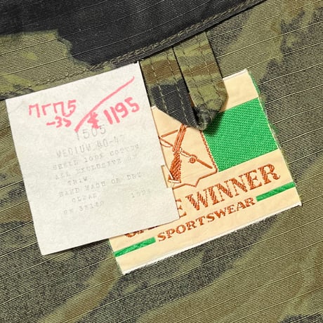 1970〜80's GAME WINNER Tiger Stripe Safari Jacket
