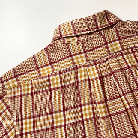 1960's SAKS FIFTH AVENUE Cotton&Flax S/S Shirt