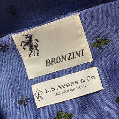 1960's BRONZINI L/S Shirt Deadstock