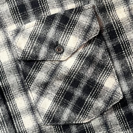 1980's WINTER RUN Heavy Flannel L/S Shirt