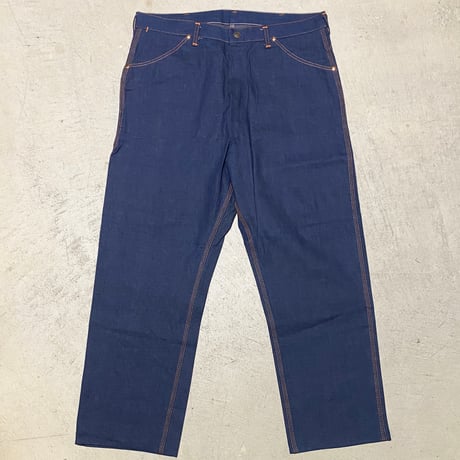 1960's BLUE BELL Denim Painter Pants Deadstock