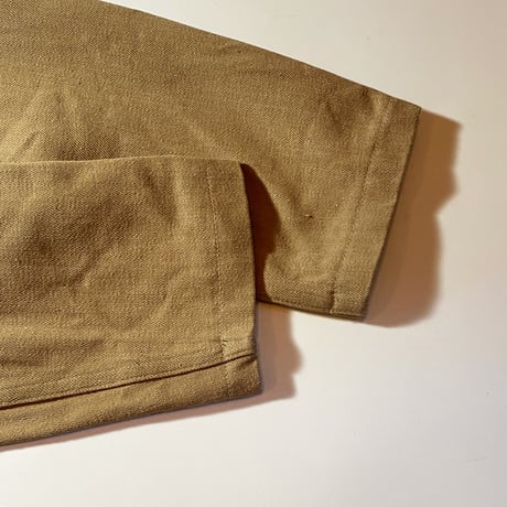 1970's British Brown Denim Prisoner Jacket Deadstock