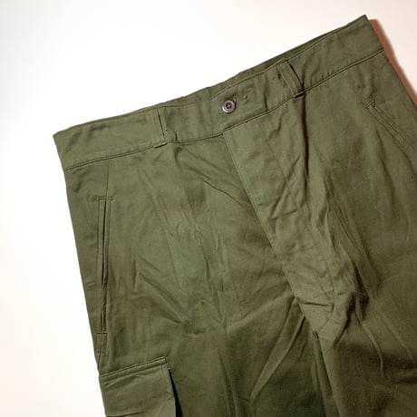 1950〜60's French Army M-47 Herringbone Trousers Deadstock