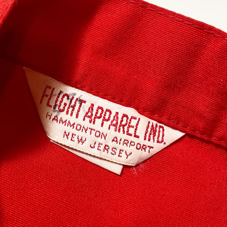 1960〜70's FLIGHT APPAREL IND. Racing Jacket Deadstock