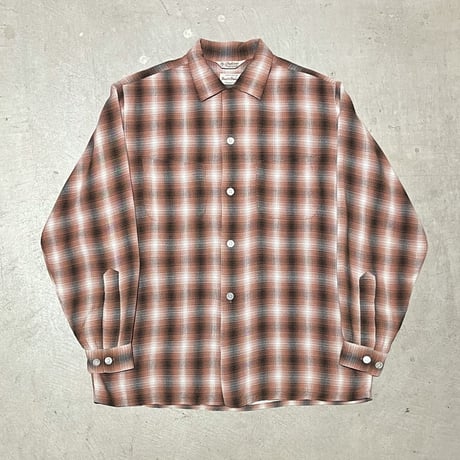 1960's Strad-O-Woodman Rayon L/S Shirt