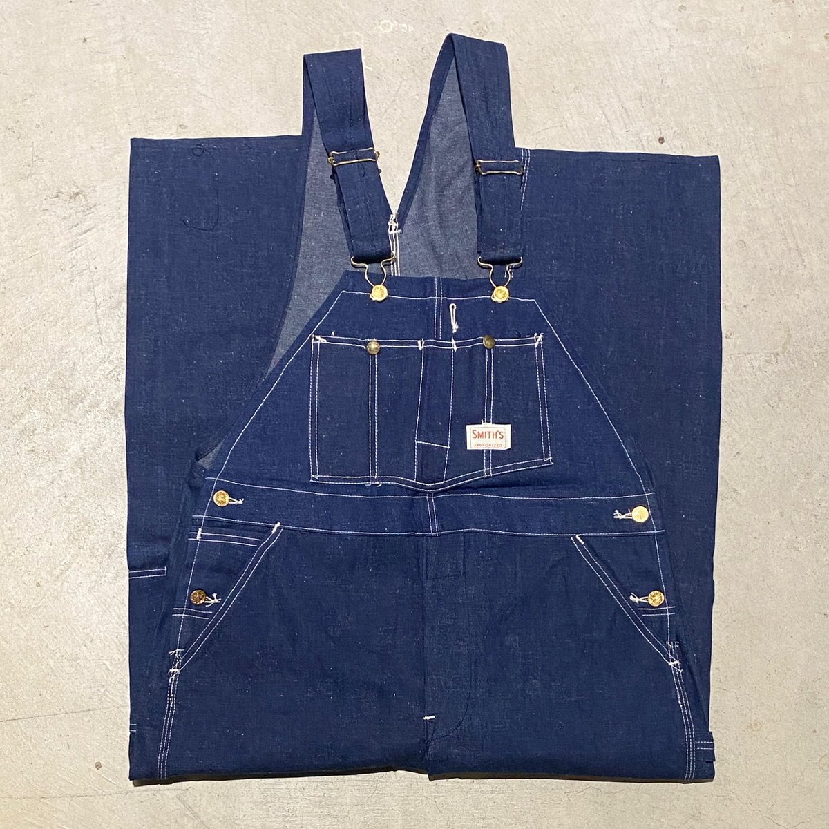 1950's SMITH'S Denim Overall Deadstock | Unwave