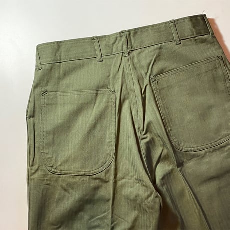 1940's USMC P-41 Herringbone Trousers Deadstock