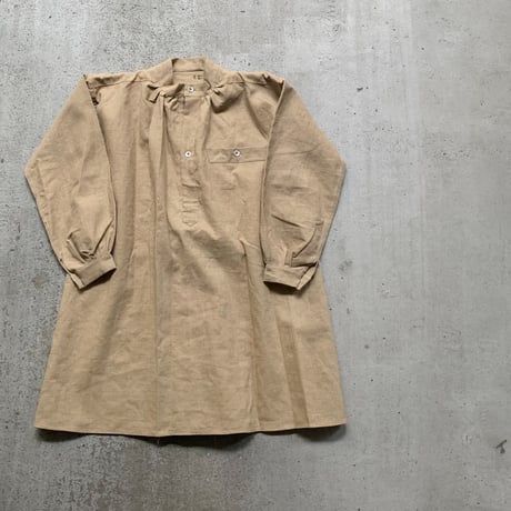 1950's French Military Hospital Linen Smock Deadstock