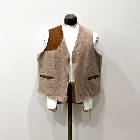 1960's GOKEYS Hunting Wool Vest