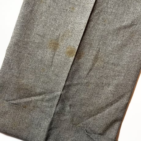 1930's LOEB'S Cotton&Wool Trousers Deadstock