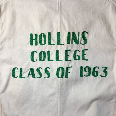 1960's HOLLINS COLLEGE Jacket