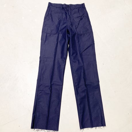 1970's US.NAVY Utility Trousers Straight Deadstock