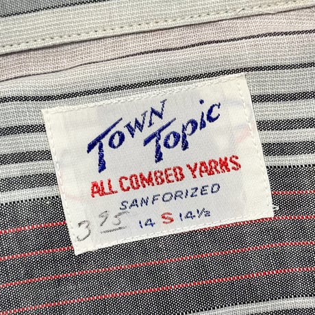1950's TOWN TOPIC L/S Shirt Deadstock