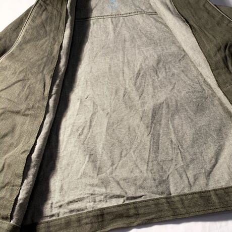 1960's〜 British Green Denim Prisoner Jacket