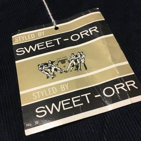 1960's SWEET-ORR Corduroy Trousers Deadstock