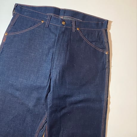 1960's BLUE BELL Denim Painter Pants Deadstock