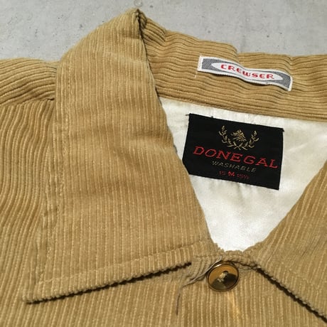 1960's DONEGAL Corduroy L/S Shirt