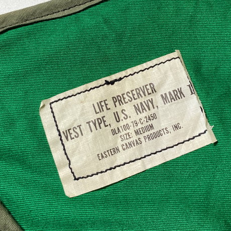 1970's US.NAVY LIFE PRESEVER Vest