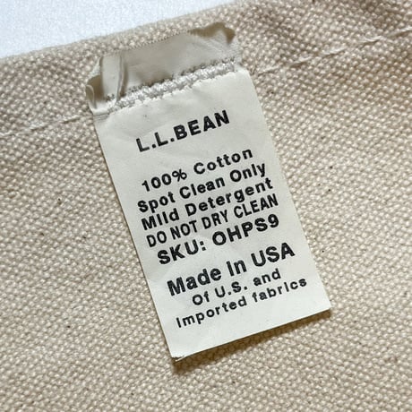 1990's L.L.Bean Canvas Bag
