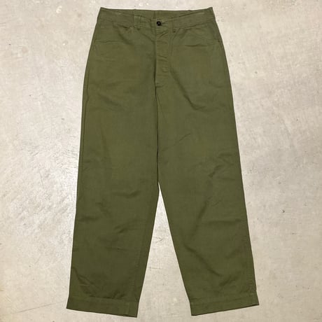 1940's US.NAVY N-3 Cotton Twill Trousers