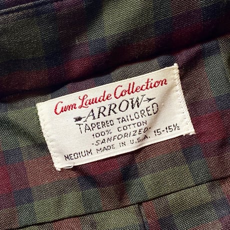 1960's ARROW S/S Shirt Deadstock