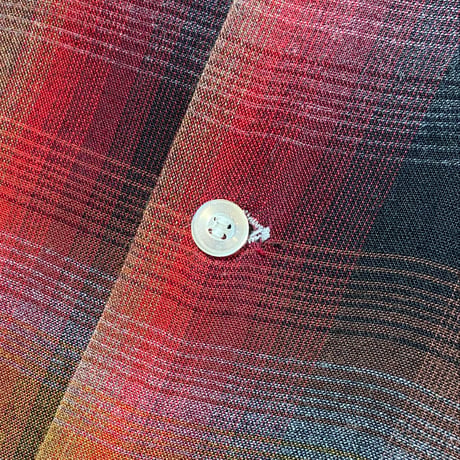 1960's TOWNCRAFT Rayon L/S Shirt