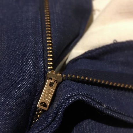 1960's Unknown Denim Chino Trousers Deadstock