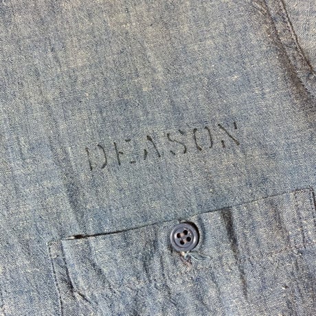 1960's US.NAVY Chambray L/S Shirt
