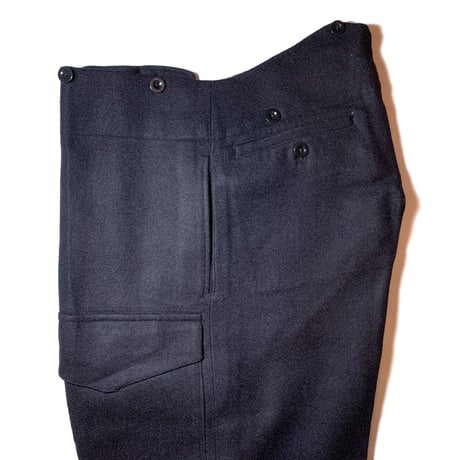 1940's Royal Navy Wool Trousers Deadstock