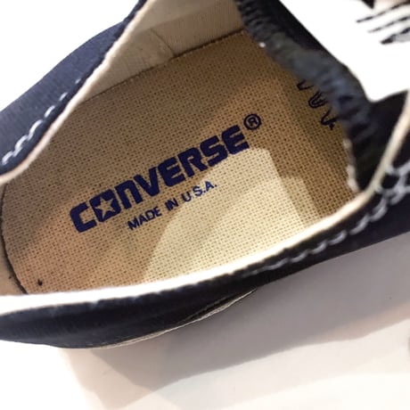 1990's CONVERSE ALL STAR Black Low Deadstock