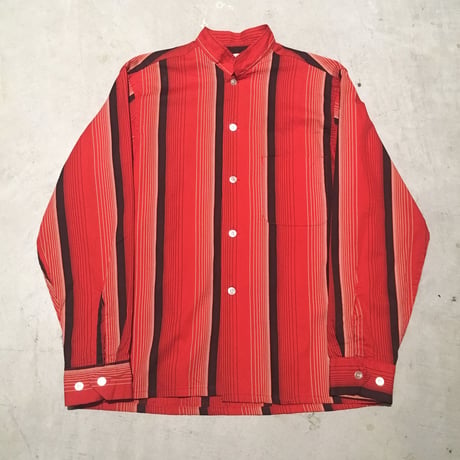 1960's Bud Berma Stand Collar L/S Shirt