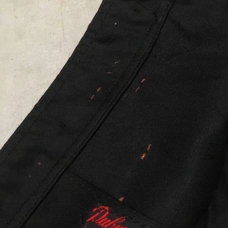 1950's Dubure&Deverchere Black Moleskin Jacket Deadstock