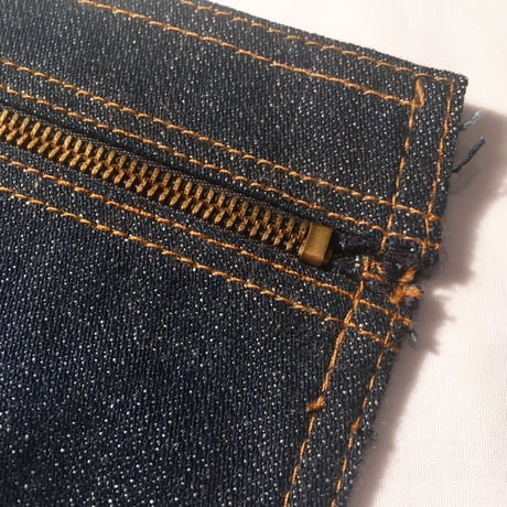 1970's Wlangler Denim Pouch