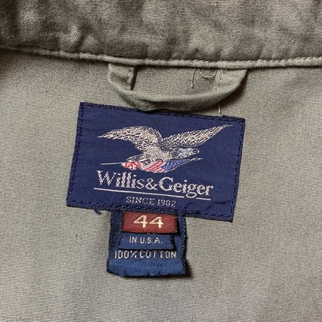 1990's Willis&Geiger Safari Jacket
