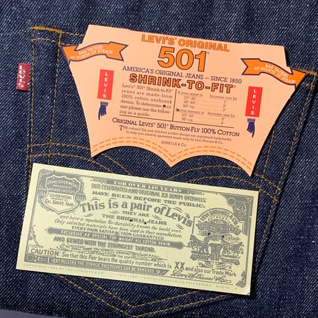 1990's Levi's 501 Denim Pants Deadstock