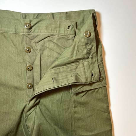 1940's US.ARMY M-43 Herringbone Trousers Deadstock